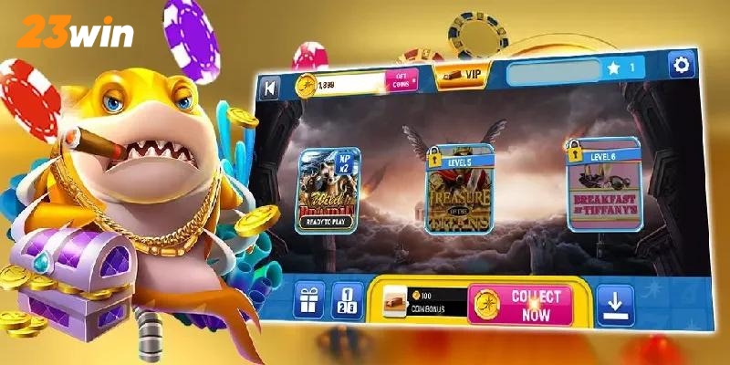 Kho vũ khí đa dạng trong game bắn cá đổi thưởng